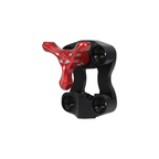 Axcel Wedge Lock Mounting Bracket with Tri-Star Knob, Red