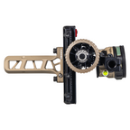 Axcel Driver CK AVX Single Pin Bridge-Lock bow sight, Terrain Cerakote, side profile