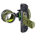 Axcel Driver CK AVX Single Pin Bridge-Lock bow sight, Evergreen Cerakote, AVX-31 Plus scope, .029" Blue pin (ADVP-B129-3LEG)