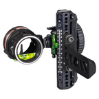 Axcel Driver CK AVX Single Pin Bridge-Lock bow sight, Midnight Cerakote, AVX-31 Plus scope, .029" Red pin (ADVP-B129-3RMD)