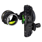 Axcel Driver CK AVX-31 Plus single pin bow sight, Midnight Cerakote, .019 in yellow pin, Picatinny mount