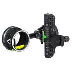 Axcel Driver CK AVX-41 Plus single pin bow sight, Midnight Cerakote, .019 in blue pin, Picatinny mount