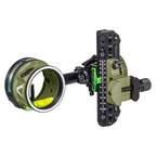 Axcel Driver CK AVX-41 Plus single pin bow sight, Evergreen Cerakote, .029 in green pin, Picatinny mount