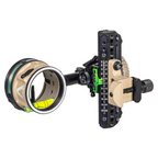 Axcel Driver CK AVX-41 Plus single pin bow sight, Terrain Cerakote, .029 in green pin, Picatinny mount