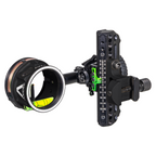 Axcel Driver CK AVX-41 Plus single pin bow sight, Midnight Cerakote, .029 in red pin, Picatinny mount