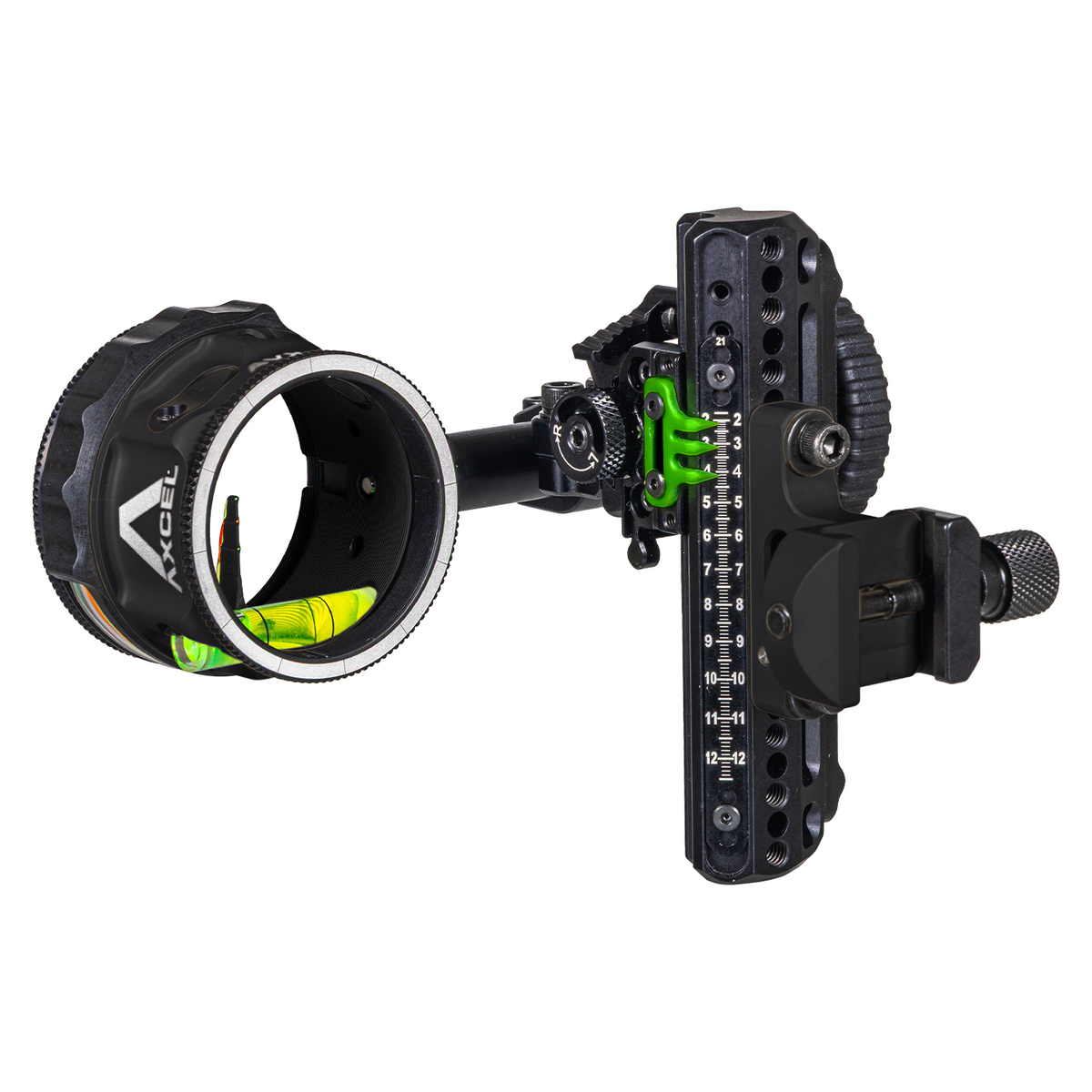 Axcel Driver CK AVX Triple Threat Pin Picatinny bow sight, Midnight Cerakote with AVX-41 Plus scope