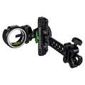 Axcel Driver Standard Pro bow sight with AccuStat II 3-pin scope, .010" pins, Stealth Bowhunting Black
