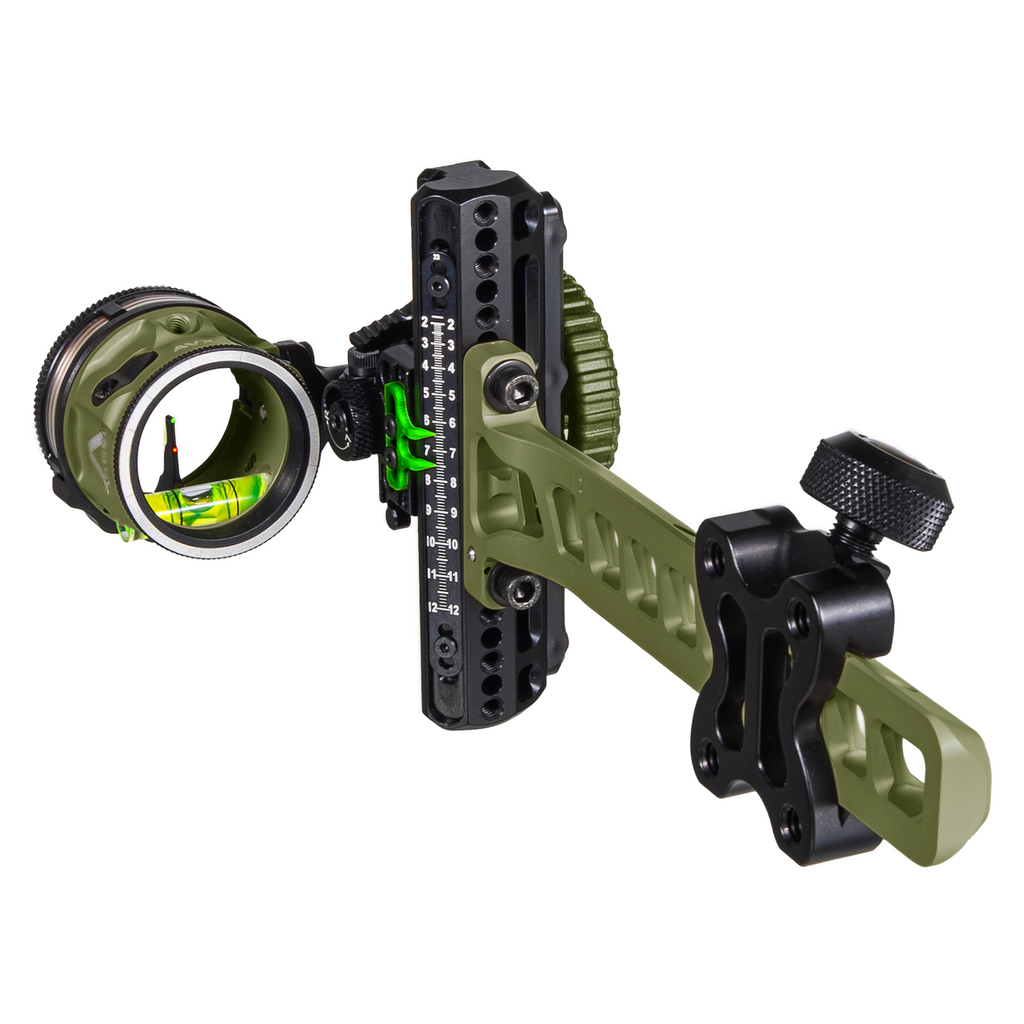 Axcel Driver CK Standard Pro bow sight, Evergreen Cerakote with AVX-31 Plus scope