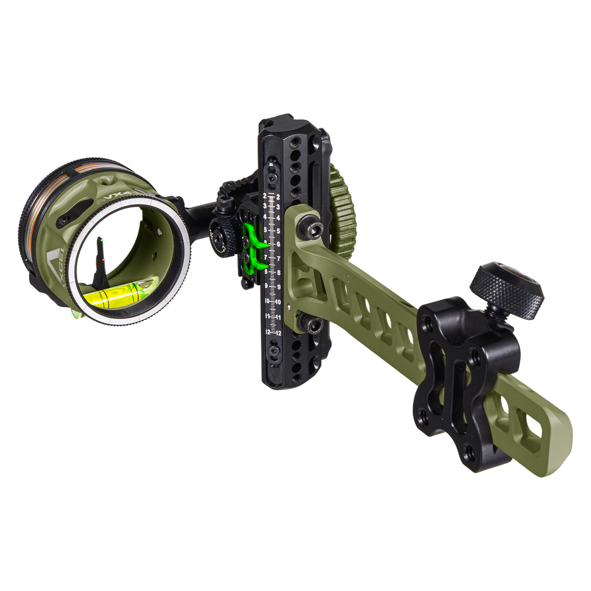 Axcel Driver CK Standard Pro bow sight, Evergreen Cerakote with AVX-41 Plus scope