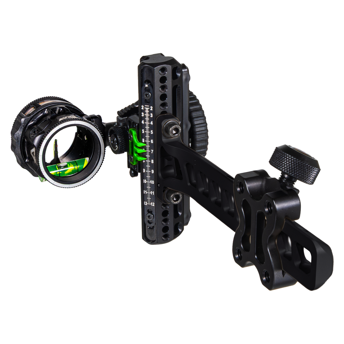 Axcel Driver AVX Triple Threat Pin Standard Pro, Stealth Bowhunting Black, .010" Green-Red-Green pin with AVX-31 Plus scope