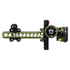 Axcel Driver CK Standard Pro dovetail mount bar top view, Evergreen Cerakote, AVX-41 Plus scope