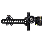 Axcel Driver CK Standard Pro dovetail mount bar top view, Midnight Cerakote, AVX-41 Plus scope
