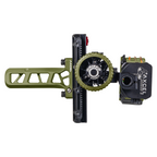 Axcel Driver CK AccuStat II Multi Pin Bridge-Lock bow sight, Evergreen Cerakote, full profile
