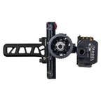Axcel Driver CK AccuStat II Multi Pin Bridge-Lock bow sight, Midnight Cerakote, full profile