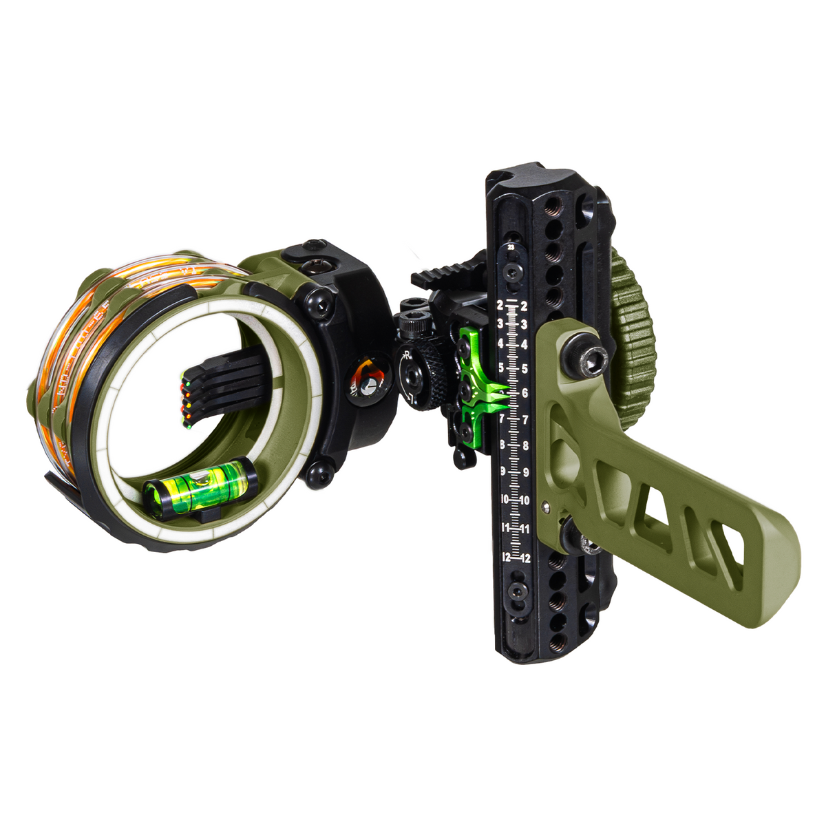 Axcel Driver CK AccuStat II 5-Pin scope, Evergreen Cerakote, .019 pins