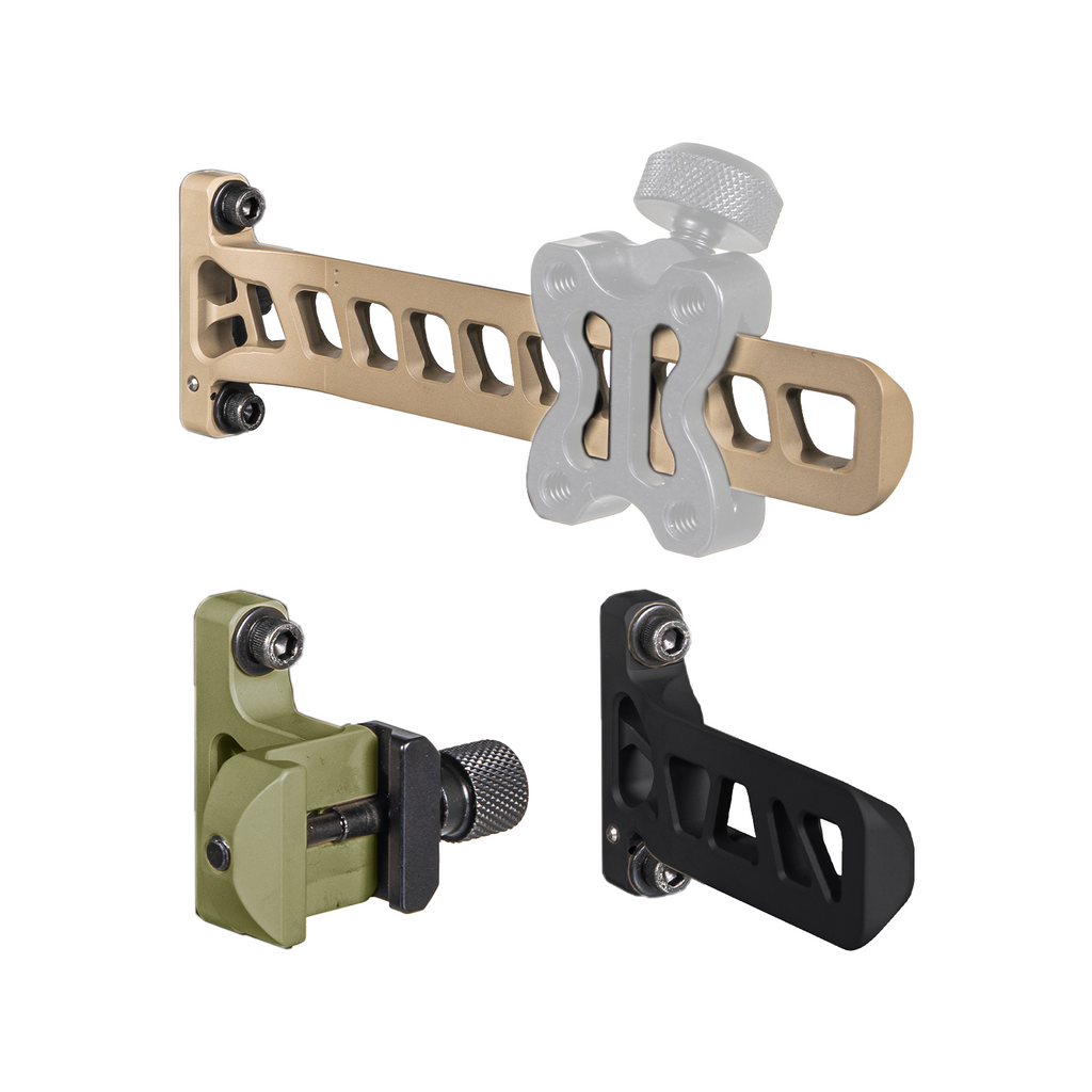 Axcel Driver CK Extension Bar, Standard Pro Aluminum, Picatinny and Bridge-Lock mounts in Cerakote colours