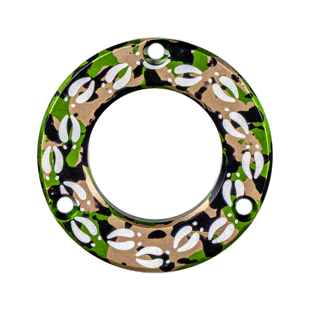 Axcel Driver Sight Hubcap, Deer Tracks engraving, Camo
