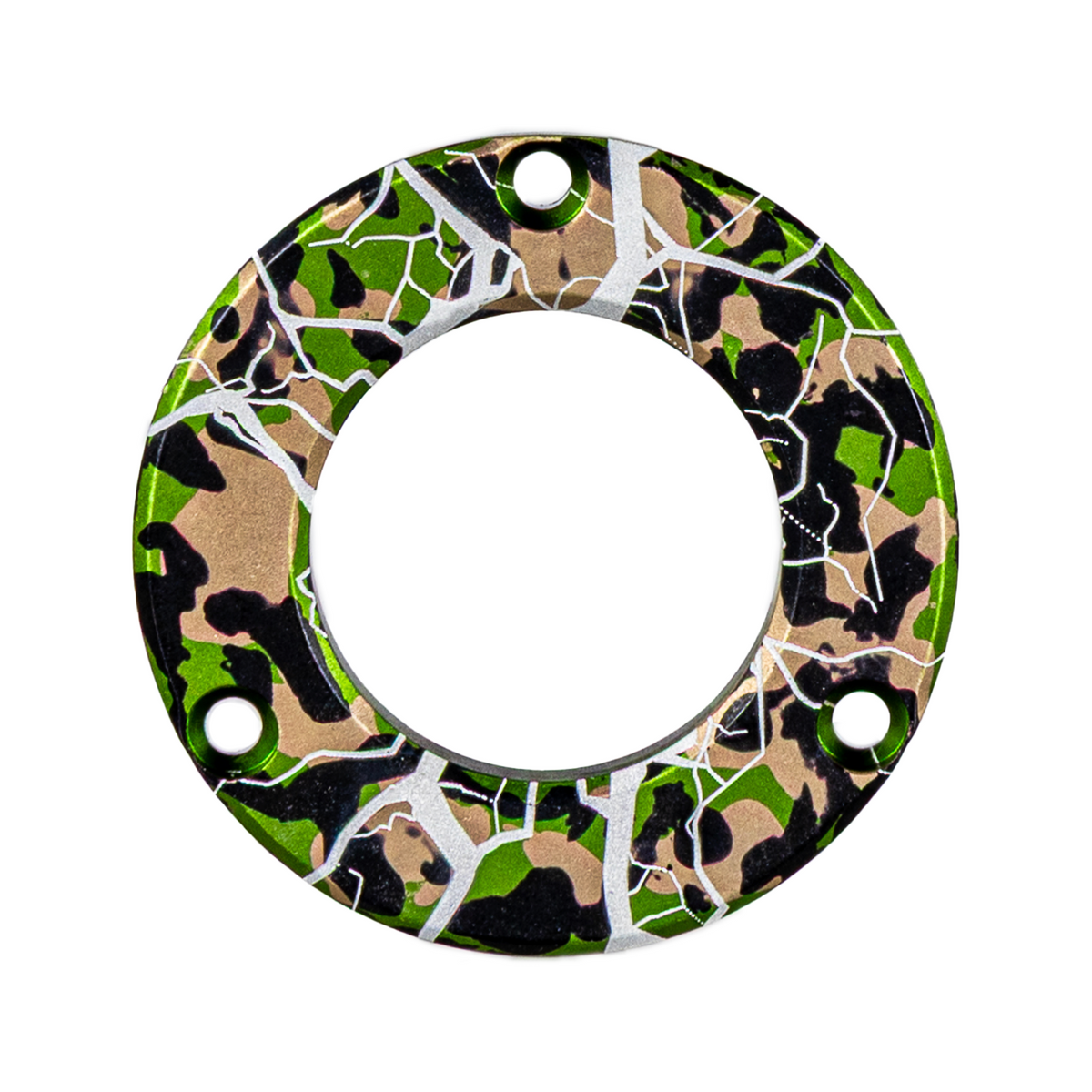 Axcel Driver Sight Hubcap, Fractured Texture engraving, Camo