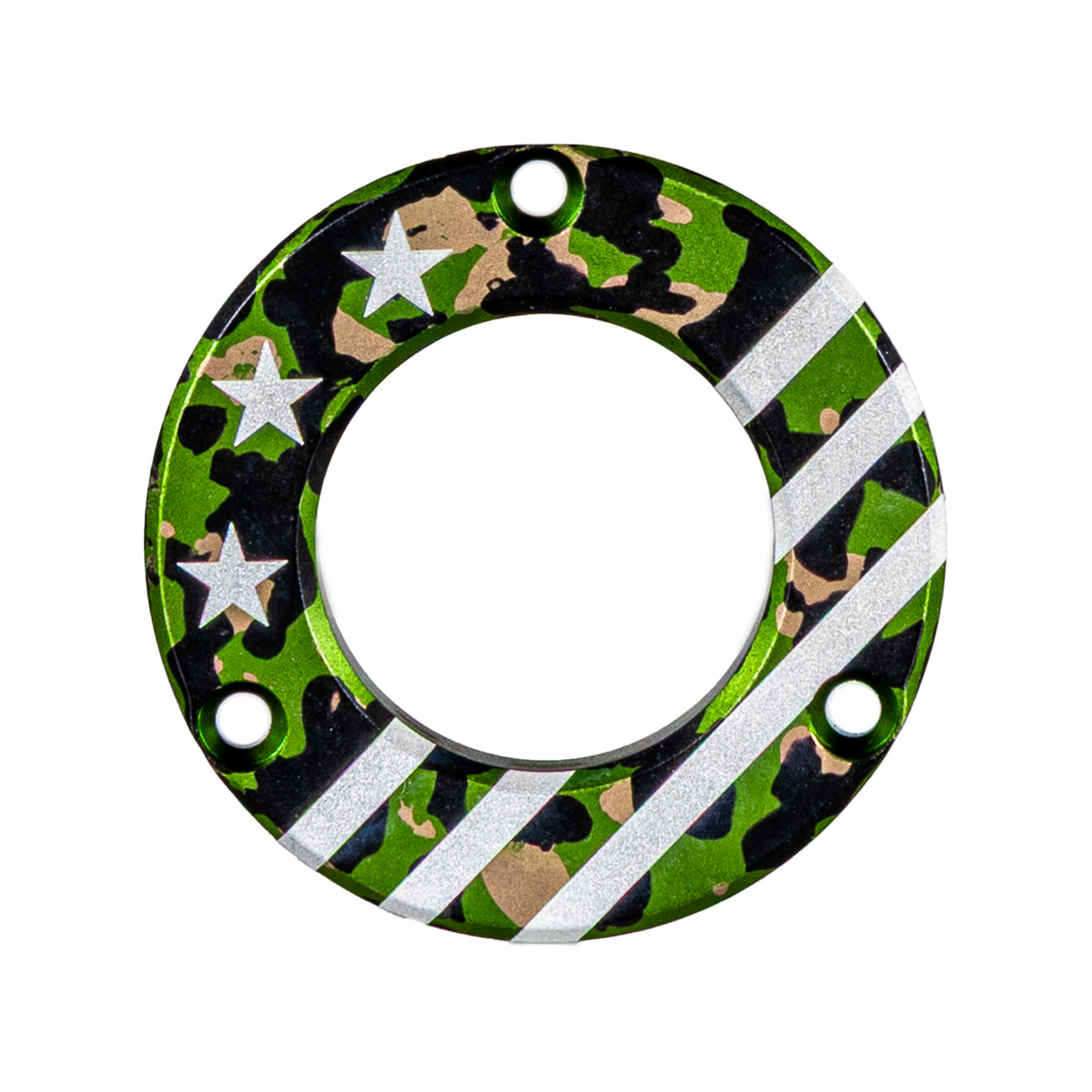 Axcel Driver Sight Hubcap, Made in USA/Patriotic engraving, Camo