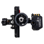 Axcel Driver CK AccuStat II Multi Pin Picatinny bow sight, Midnight Cerakote, top view