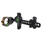 Axcel Driver CK Standard Pro bow sight, Midnight Cerakote, AccuStat II 3-Pin scope, .010" pins