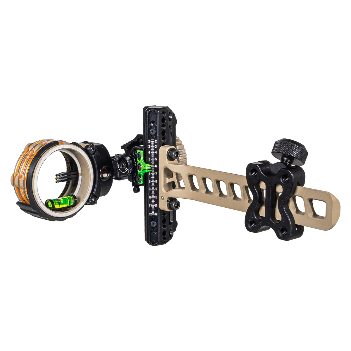 Axcel Driver CK Standard Pro bow sight, Terrain Cerakote, AccuStat II 3-Pin scope, .019" pins