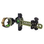 Axcel Driver CK Standard Pro bow sight, Evergreen Cerakote, AccuStat II 4-Pin scope, .010" pins