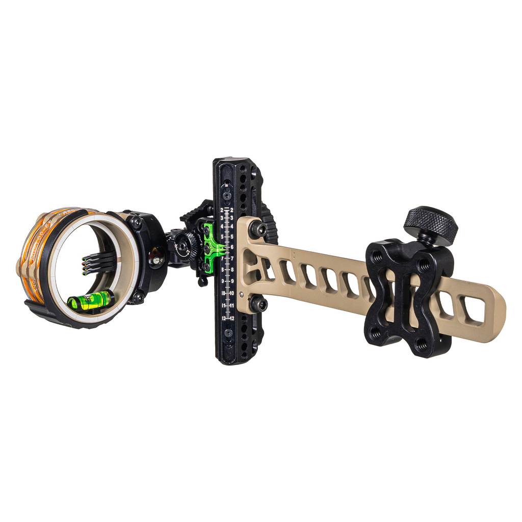 Axcel Driver CK Standard Pro bow sight, Terrain Cerakote, AccuStat II 4-Pin scope, .019" pins