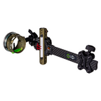 Axcel LANDSLYDE Carbon Pro bow sight, Tactical Bowhunting Green, AVX-41 Plus 1-Pin, .010" green fibre