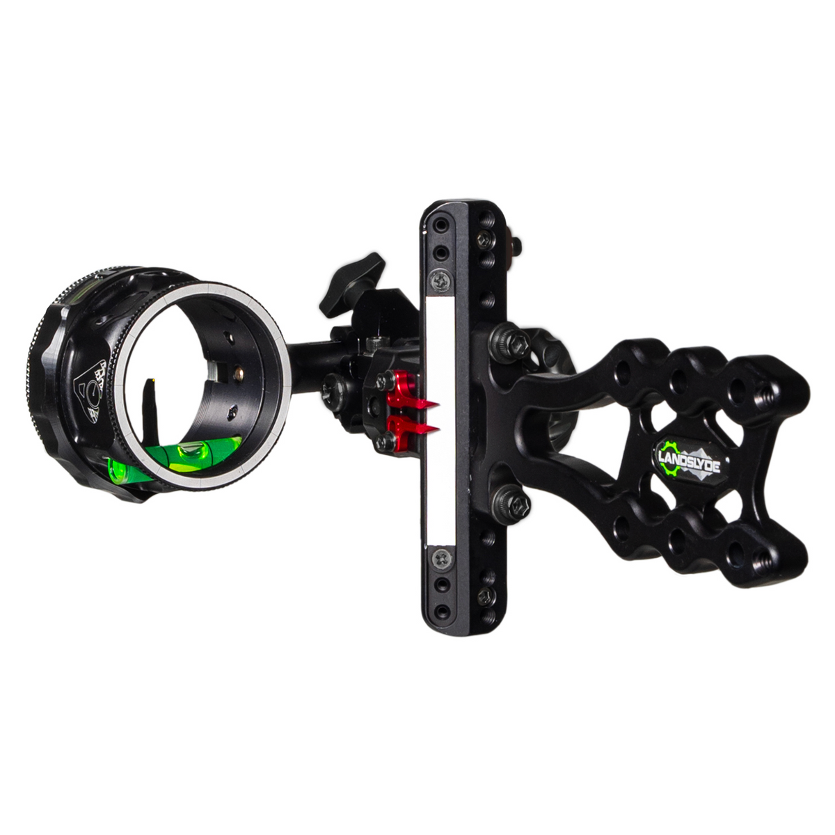 Axcel LANDSLYDE Non-Dampened, Stealth Bowhunting Black, AVX-41 Plus 1-Pin .010 in Yellow