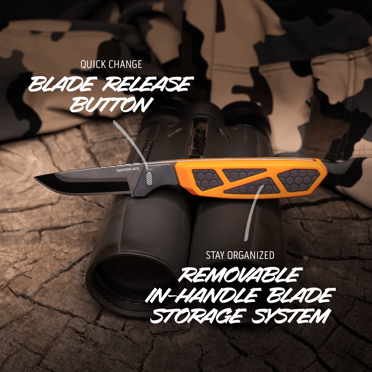 Outdoor Edge 2.5" RAZOR APX, view 2