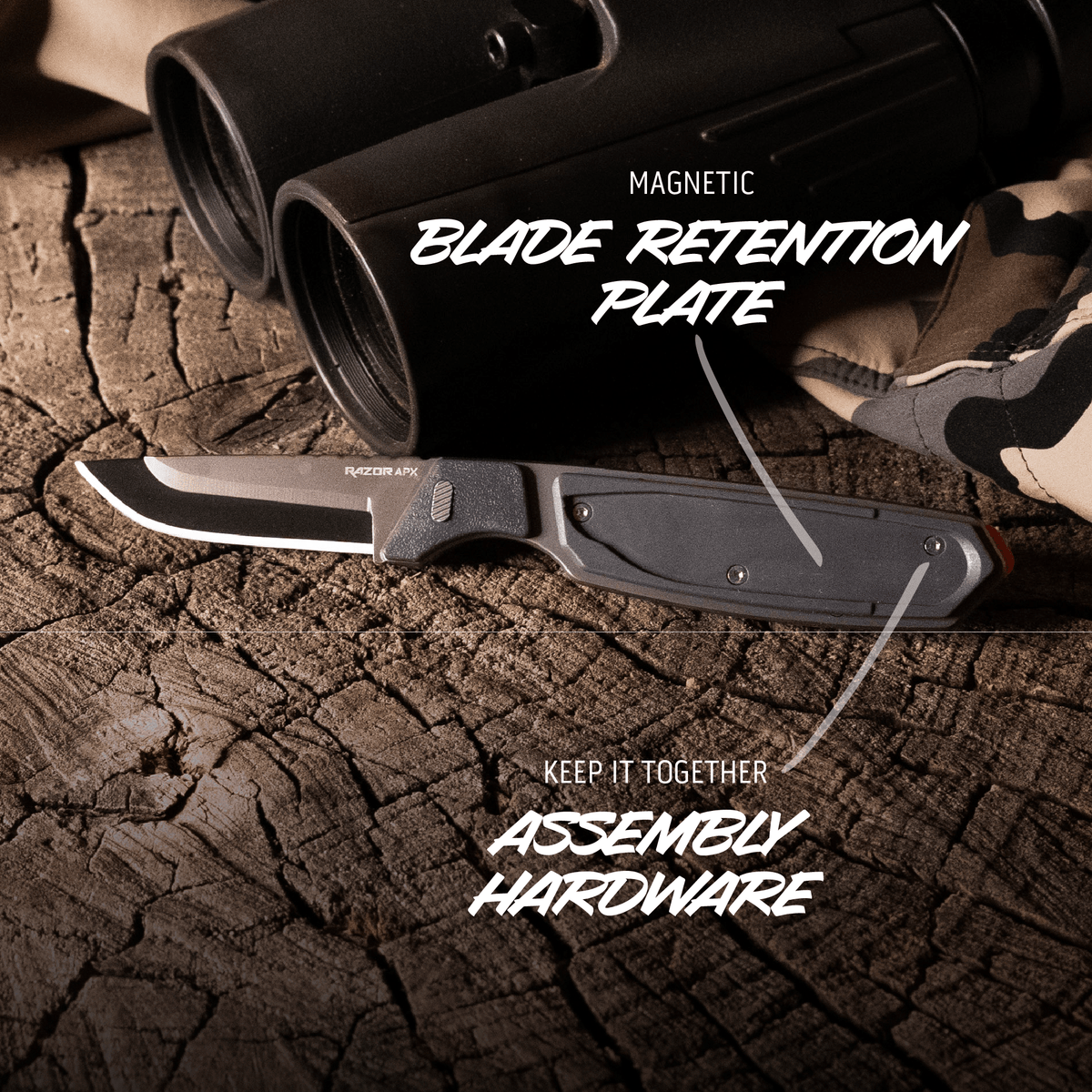 Outdoor Edge 2.5" RAZOR APX, view 4