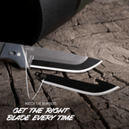 Outdoor Edge 3.0" RAZOR APX HUNTING KNIFE, view 9