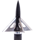 Slick Trick GrizzTrick 2 broadhead, 1 1/4-inch four-blade fixed head on arrow