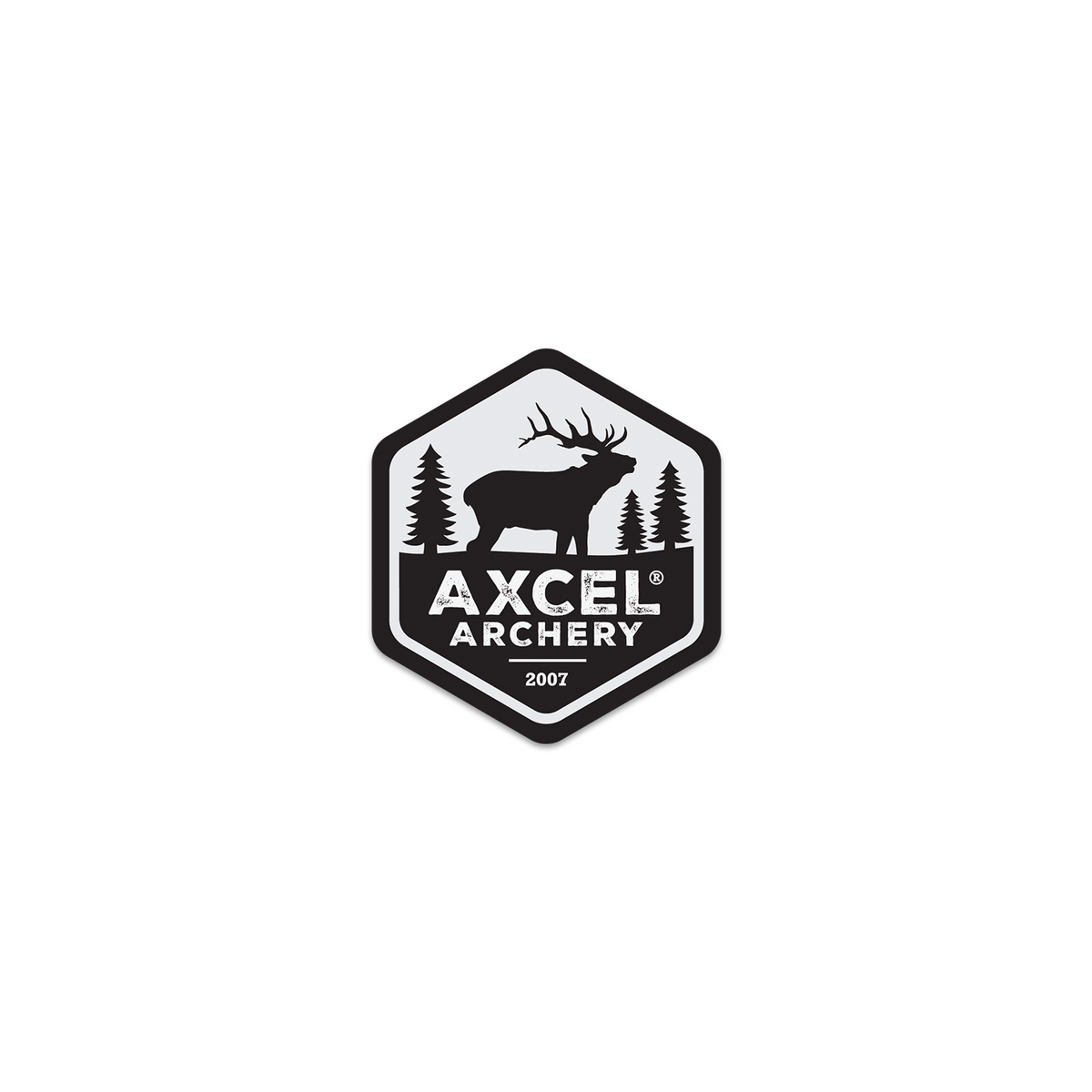 Axcel Elk sticker, Black