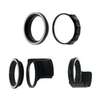 Axcel RheoStat Cover & Torque Indicator, black, shown for all four scope sizes