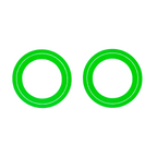 Precision Archery Reticles Scope Ring Mask, Green, for Axcel AV-25 Plus scope