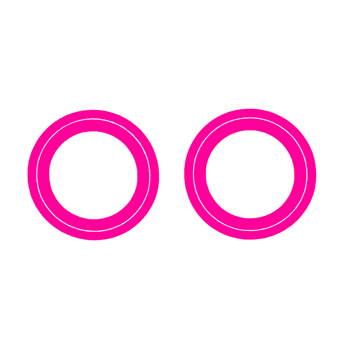 Precision Archery Reticles Scope Ring Mask, Pink, for Axcel AV-25 Plus scope