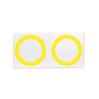 Precision Archery Reticles Scope Ring Mask, Yellow, for Axcel AVX-41 Plus scope