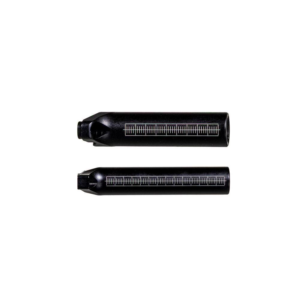 Axcel "T" Connection System, black, AVX Series barrel (top) and AV-Hunter Plus / AV-25 Plus barrel (bottom)