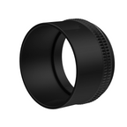 Axcel AVX Long Shade, black, opposite angle showing shade aperture
