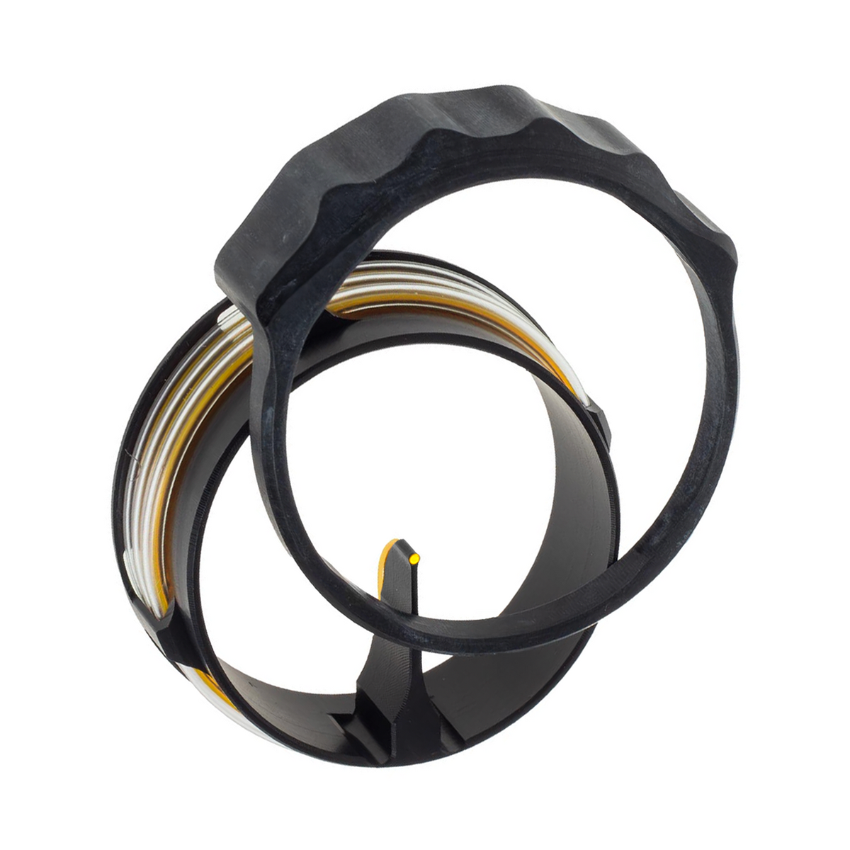 Axcel AVX Fiber Optic Ring Pin with RheoStat Cover, AVX-41 Plus .029" Yellow
