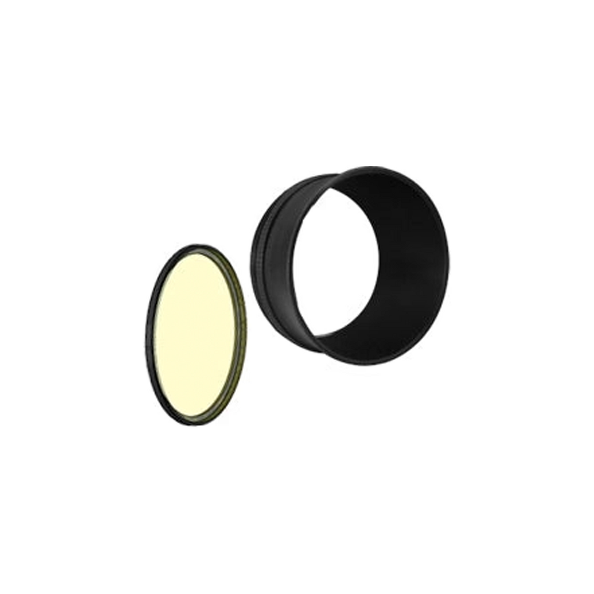Axcel Doc's Choice Lens Retainer Combo, Hooded retainer with Clear Targets lens