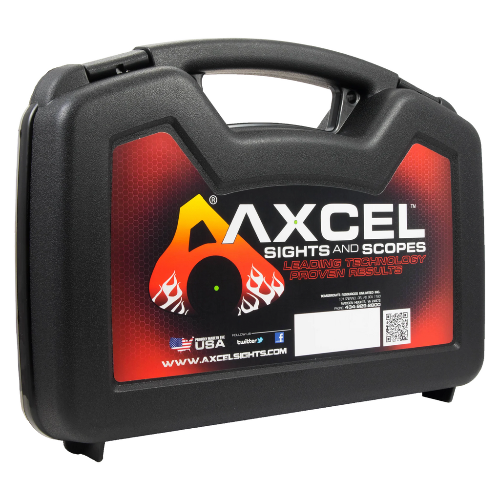 Axcel Sight Case, black moulded plastic hard case