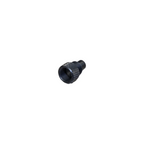 Axcel Fiber Centering Insert Adapter, Black, threaded end view