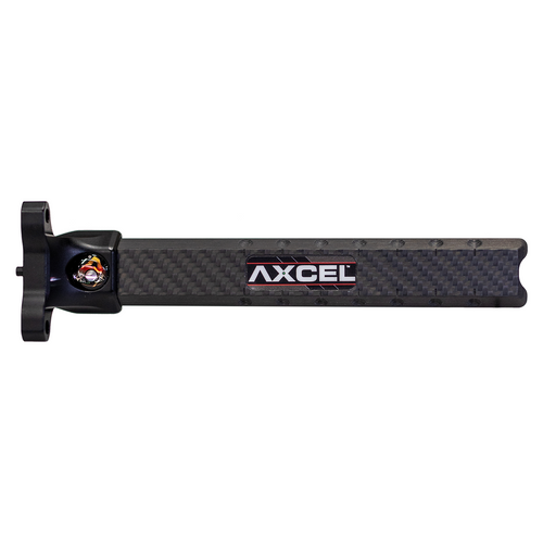 Axcel Achieve XP, Landslyde and AccuTouch Offset Extension Bar, 6" carbon bar, left-handed, black