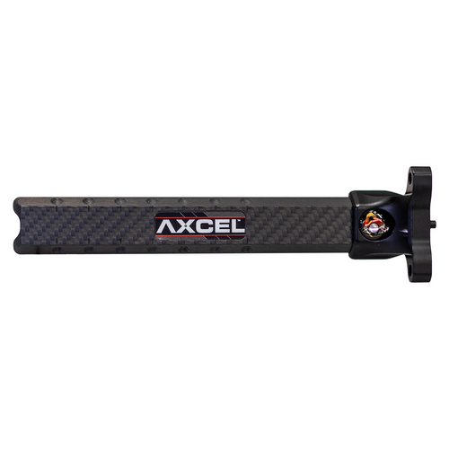 Axcel Achieve XP, Landslyde and AccuTouch Offset Extension Bar, 6" carbon bar, right-handed, black