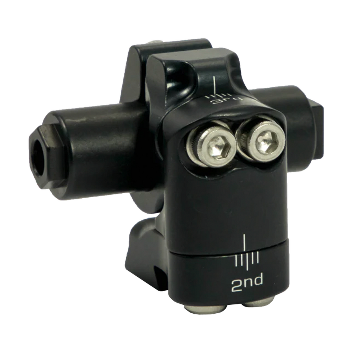 Axcel Removable Quick-change Block for Achieve and Achieve XP, black, hex square-end threaded #10-32