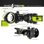 Axcel RheoTech HD feature callouts, Harmonic Damper direct mount model