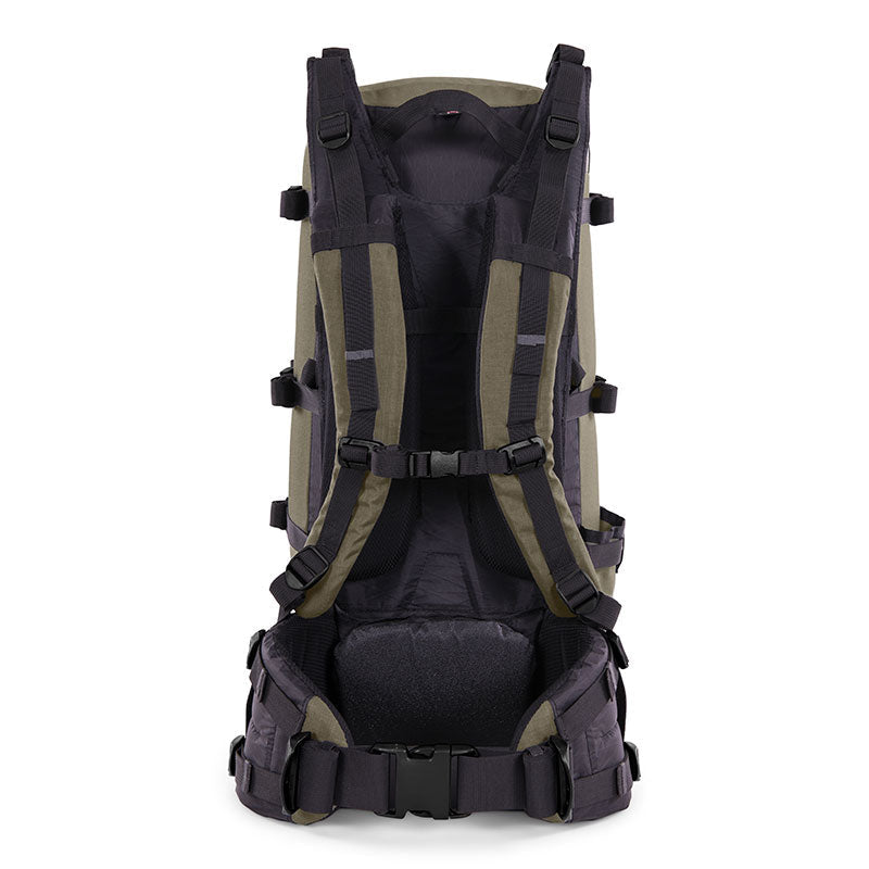 Stone Glacier Approach 2800, Ranger colour, harness and belt back view